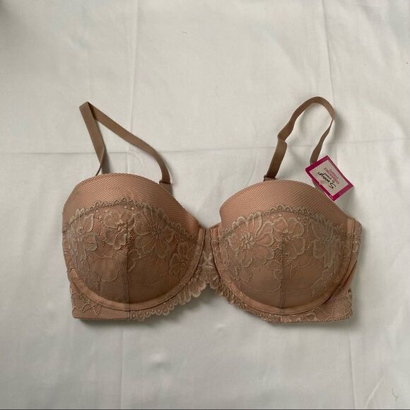 Maidenform Open Neckline Extreme Lift Push up bra - Picture 3 of 5